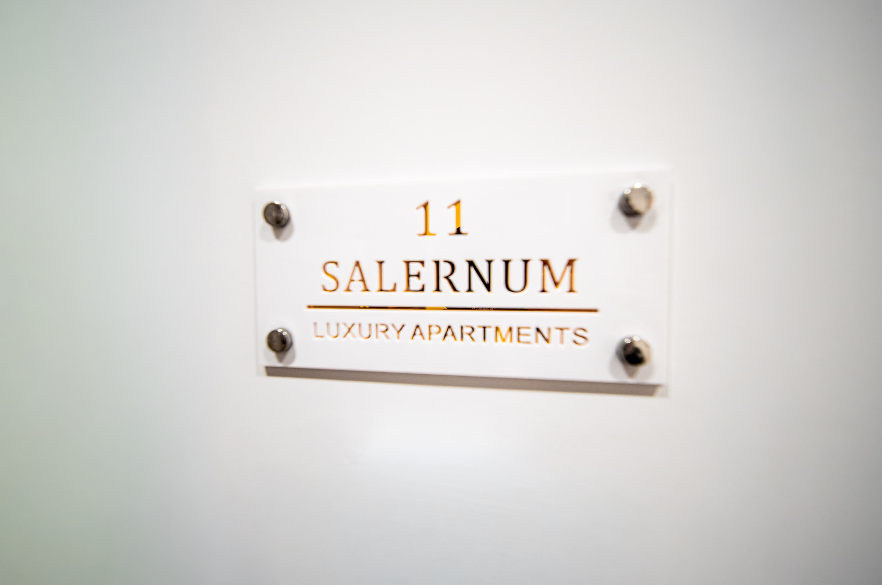 Bagno e dettagli della camera 11 Salernum
